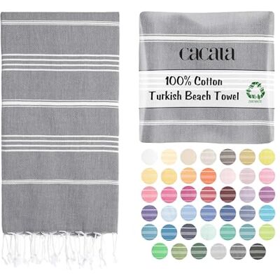 Cacala Lyxiga turkiska hamam-badhanddukar 100% ren bomull mjuka för babyhud superabsorberande och snabbtorkande Pestemal hamam handduk bärbar, lätt och mångsidig Cacala Lyxiga turkiska hamam-badhanddukar 100% ren bomull mjuka för babyhud superabsorberande och snabbtorkande Pestemal hamam handduk bärbar, lätt och mångsidig
