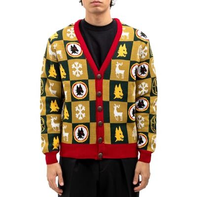 AS Roma Christmas Cardigan Cardigan Unisex Vuxen AS Roma Christmas Cardigan Cardigan Unisex Vuxen