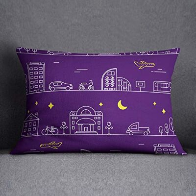 Questo Casa Dekorativt kuddöverdrag, dekorativt örngott, heminredning, för soffa, kafé, storlek: 35 x 50 cm – designad och tillverkad i Turkiye Questo Casa Dekorativt kuddöverdrag, dekorativt örngott, heminredning, för soffa, kafé, storlek: 35 x 50 cm – designad och tillverkad i Turkiye