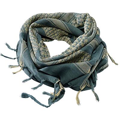 Brandit Shemag halsduk, Plo halsduk, palestinisk, Arafat-tuch, 110 x 110 cm, 100% bomull flera färger, Petrol-khaki, 110x110 Brandit Shemag halsduk, Plo halsduk, palestinisk, Arafat-tuch, 110 x 110 cm, 100% bomull flera färger, Petrol-khaki, 110x110