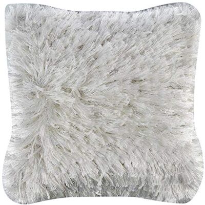 Heckett Lane Jelena Cushion Cover, 60% polyester, 40% bomull, vit, 50 x 50 cm, 1.0 stycken Heckett Lane Jelena Cushion Cover, 60% polyester, 40% bomull, vit, 50 x 50 cm, 1.0 stycken