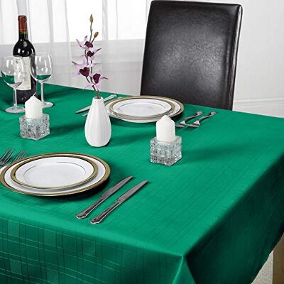 Emma Barclay AmazonUkkitchen schequers bordsduk, polyester, 178 x 127 x 0,2 cm 178 L x 132 W centimeters Skogsgrön Emma Barclay AmazonUkkitchen schequers bordsduk, polyester, 178 x 127 x 0,2 cm 178 L x 132 W centimeters Skogsgrön