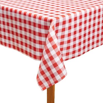 ESSEX – bordsduk 150 x 200 cm, bordsdukar av slitstarkt tyg, högkvalitativ duk, bordsduk flera användningsområden, enkel skötsel – Sicily, röd ESSEX – bordsduk 150 x 200 cm, bordsdukar av slitstarkt tyg, högkvalitativ duk, bordsduk flera användningsområden, enkel skötsel – Sicily, röd