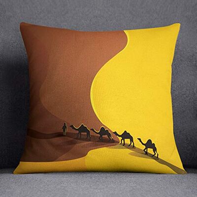 Questo Casa Dekorativt kuddöverdrag, dekorativ kuddöverdrag, heminredning, för soffa, kafé, storlek: 45 x 45 cm – designad och tillverkad i Turkiet Questo Casa Dekorativt kuddöverdrag, dekorativ kuddöverdrag, heminredning, för soffa, kafé, storlek: 45 x 45 cm – designad och tillverkad i Turkiet