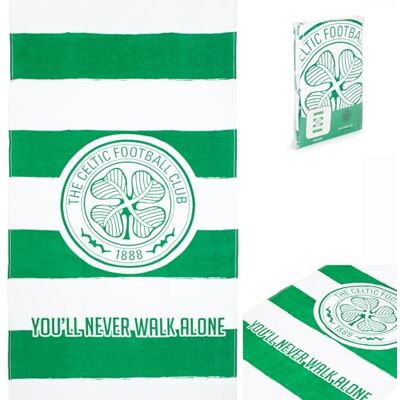 The Gift Scholars keltisk strandhandduk – officiell licensierad 'You'll Never Walk Alone' 100% bomull – stor 140 x 70 cm (55 x 28 tum) – perfekt för Pool YNWA The Gift Scholars keltisk strandhandduk – officiell licensierad 'You'll Never Walk Alone' 100% bomull – stor 140 x 70 cm (55 x 28 tum) – perfekt för Pool YNWA
