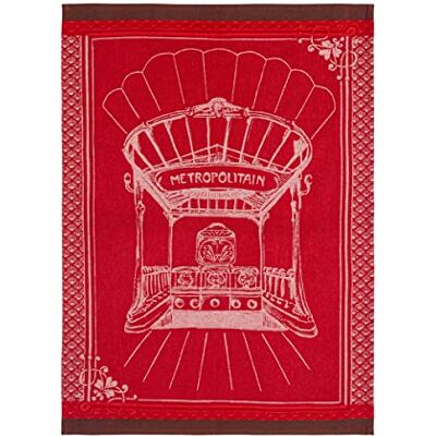 Coucke Tryckt bomullshandduk, 50 x 75 cm, storstads Coucke Tryckt bomullshandduk, 50 x 75 cm, storstads