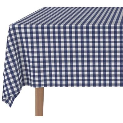 Martina Home KONFEKTIONERAD TEFLONAT bordsduk Vichy Marino 250X140 CM Martina Home KONFEKTIONERAD TEFLONAT bordsduk Vichy Marino 250X140 CM