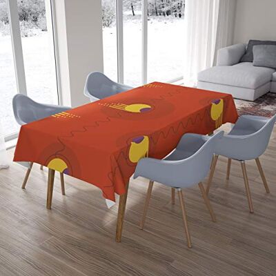 Bonamaison köksdekoration, bordsduk, 145 cm x 180 cm designad och tillverkad i Turkiet Bonamaison köksdekoration, bordsduk, 145 cm x 180 cm designad och tillverkad i Turkiet