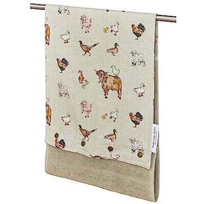 Cooksmart Brittisk designad rullhandduk Rullhandduk för badrum eller kök Rullhanddukar Buttercup Farm Cooksmart Brittisk designad rullhandduk Rullhandduk för badrum eller kök Rullhanddukar Buttercup Farm