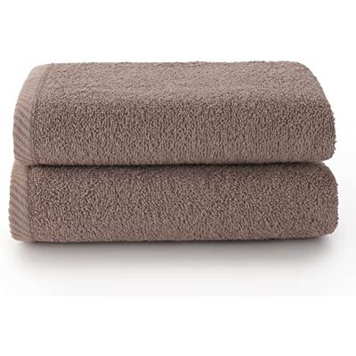 Top Towel Plus stora badhanddukar badhanddukar 2 handdukar eller handfat 50 x 100 cm 100% bomull Vison Top Towel Plus stora badhanddukar badhanddukar 2 handdukar eller handfat 50 x 100 cm 100% bomull Vison