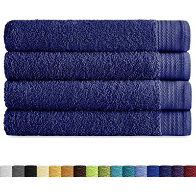 Eiffel Textile Handdukspaket frotté kvalitet 600 gr, egyptisk bomull 100%, marinblå, dusch 70 x 140 cm, 4 st Eiffel Textile Handdukspaket frotté kvalitet 600 gr, egyptisk bomull 100%, marinblå, dusch 70 x 140 cm, 4 st