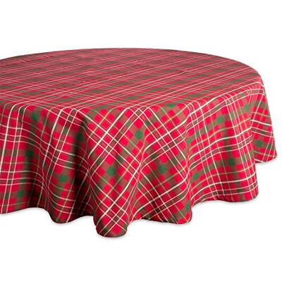 DII Kökssamling, svart & vit, 14 x 72 bordslöpare 70 Inches Round Tartan Holly Plaid DII Kökssamling, svart & vit, 14 x 72 bordslöpare 70 Inches Round Tartan Holly Plaid