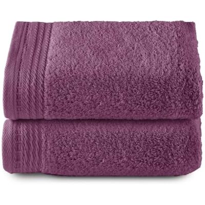 Top Towel Topphandduk – premium – stora badhanddukar – badhanddukar – 2 handdukar – 50 x 100 cm – 100% bomull – 600 g – aubergine Top Towel Topphandduk – premium – stora badhanddukar – badhanddukar – 2 handdukar – 50 x 100 cm – 100% bomull – 600 g – aubergine