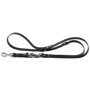Ferplast 75310917 hundkoppel Natural Training Lead GA18/200, bredd: 1,8 cm, längd: 120–200 cm, svart Ferplast 75310917 hundkoppel Natural Training Lead GA18/200, bredd: 1,8 cm, längd: 120–200 cm, svart