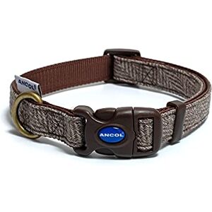 Ancol Hundhalsband - 324000 - Justerbart countryläderhalsband 45-70cm - Hundtillbehör Ancol Hundhalsband - 324000 - Justerbart countryläderhalsband 45-70cm - Hundtillbehör