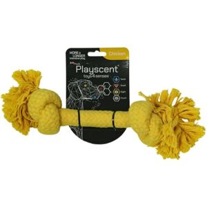 Jack and Vanilla - Playscent Kip - Gul - Dog rope toy Jack and Vanilla - Playscent Kip - Gul - Dog rope toy