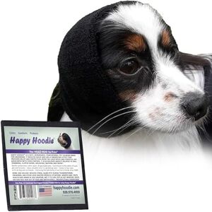 ZONI PETS Hundtrja Det Ursprungliga Lugnande Bandet fr Hundar och Katter Anti-ngesthjlpmedel, Hundronskydd, Brusreducerande Svart, S (Pack of 1) ZONI PETS Hundtrja Det Ursprungliga Lugnande Bandet fr Hundar och Katter Anti-ngesthjlpmedel, Hundronskydd, Brusreducerande Svart, S (Pack of 1)