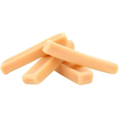 Kauies Tuggost – 100% naturlig oststång för hundar av färsk komjölk, proteinrik, laktosfri, glutenfri, tandvård, handgjord i Tyskland – storlek XS (4 x 25 g) för hundar upp till 4 kg Kauies Tuggost – 100% naturlig oststång för hundar av färsk komjölk, proteinrik, laktosfri, glutenfri, tandvård, handgjord i Tyskland – storlek XS (4 x 25 g) för hundar upp till 4 kg