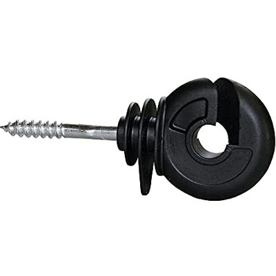 Kerbl 443145 Kompakt kontinuerligt stöd ringisolator, svart, 500 stycken Kerbl 443145 Kompakt kontinuerligt stöd ringisolator, svart, 500 stycken