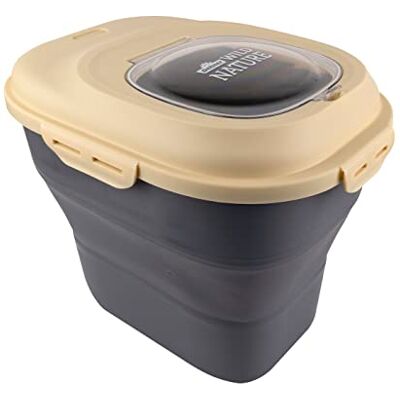 Dehner Wild Nature mattunna, ca 33 x 37,5 x 45 cm, 25 l, plast, beige/antracit Dehner Wild Nature mattunna, ca 33 x 37,5 x 45 cm, 25 l, plast, beige/antracit