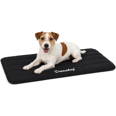 Flamingo Hundsäng – kattsäng ortopedisk Dreambay® svart – ortopedisk premiumkudde för hundar och katter – 70,5 x 41,5 x 2,3 cm Flamingo Hundsäng – kattsäng ortopedisk Dreambay® svart – ortopedisk premiumkudde för hundar och katter – 70,5 x 41,5 x 2,3 cm