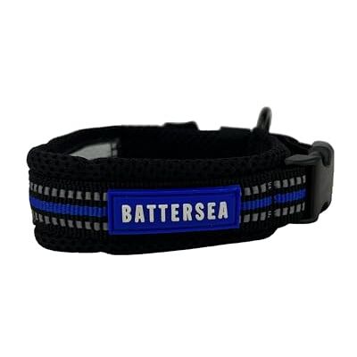 Battersea reflekterande hundhalsband blå XS Battersea reflekterande hundhalsband blå XS