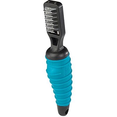 Master Grooming Tools Ergonomiska DeMatting-verktyg vändbara demattningsverktyg för hundar 6-bladstil svart Master Grooming Tools Ergonomiska DeMatting-verktyg vändbara demattningsverktyg för hundar 6-bladstil svart