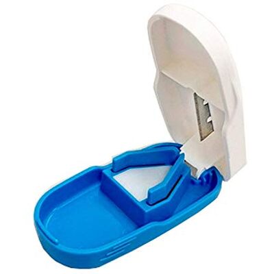 Mobiclinic Cutter tabletter, Med container, Blått och vitt, Mobiclinic Cutter tabletter, Med container, Blått och vitt,