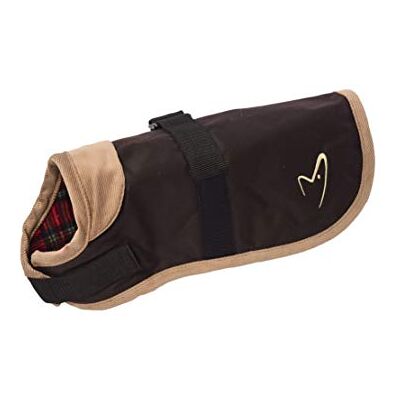 Gor Pets Gorpets Edinburgh vaxkappa 25 cm (10 tum) brun Gor Pets Gorpets Edinburgh vaxkappa 25 cm (10 tum) brun
