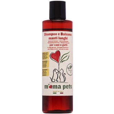 Mama Pets Shampoo - Lång Pels 2-i-1 Mama Pets Shampoo - Lång Pels 2-i-1
