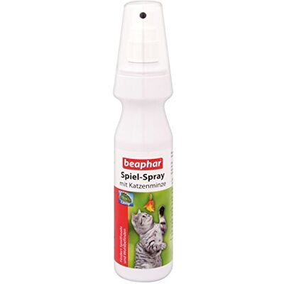 beaphar – lekspray med kattmynta – för katter – främjar lekglädje, välbefinnande – snabbare accepterad – 150 ml beaphar – lekspray med kattmynta – för katter – främjar lekglädje, välbefinnande – snabbare accepterad – 150 ml