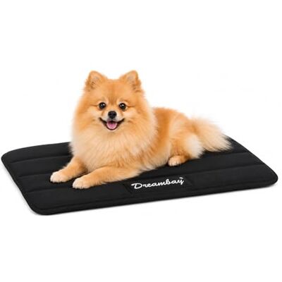 Flamingo Hundsäng – kattsäng ortopedisk Dreambay® svart – vattenavvisande hundkudde med minnesskum – perfekt för trådburar – 55,5 x 38,5 x 2,3 cm Flamingo Hundsäng – kattsäng ortopedisk Dreambay® svart – vattenavvisande hundkudde med minnesskum – perfekt för trådburar – 55,5 x 38,5 x 2,3 cm
