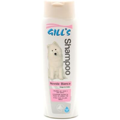 Croci Gill's – White Cloud schampo, schampo för lätta och långhåriga hundar, gör håret mjukt och fluffigt, 200 ml Croci Gill's – White Cloud schampo, schampo för lätta och långhåriga hundar, gör håret mjukt och fluffigt, 200 ml