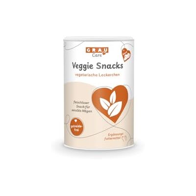 Grau Veggie Snacks Spannmålsfria, vegetariska snacks för hundar, tillskottsfoder för hundar, originalprodukt, 1-pack (1 x 400 g) Grau Veggie Snacks Spannmålsfria, vegetariska snacks för hundar, tillskottsfoder för hundar, originalprodukt, 1-pack (1 x 400 g)