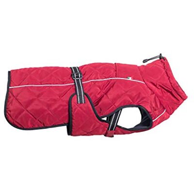 CHIARA HUNDe mantel, XXL, röd, Large, röd CHIARA HUNDe mantel, XXL, röd, Large, röd