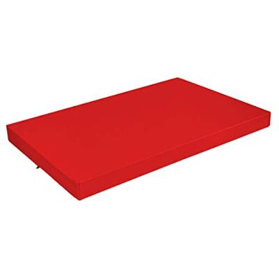Superkissen24. Hundsäng hundkudde hundmadrass djursäng för hundar – vattentät, tvättbar – 120 x 80 cm – röd Superkissen24. Hundsäng hundkudde hundmadrass djursäng för hundar – vattentät, tvättbar – 120 x 80 cm – röd