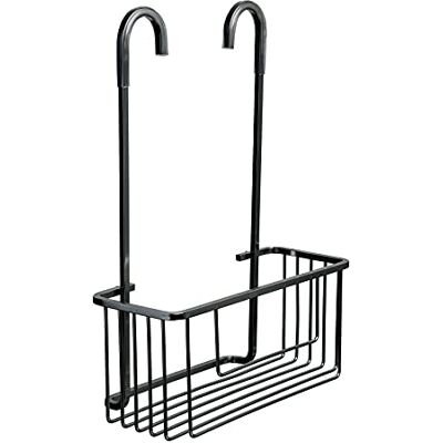 Tatay Duschhängare i Aluminium Motståndskraftig mot Fukt och Korrosion Klarar 8 kg Enkel Montering utan Borrning Hängande Duschkorg med Effektiv Dränering 28 x 12,8 x 38,5 cm – Svart Tatay Duschhängare i Aluminium Motståndskraftig mot Fukt och Korrosion Klarar 8 kg Enkel Montering utan Borrning Hängande Duschkorg med Effektiv Dränering 28 x 12,8 x 38,5 cm – Svart
