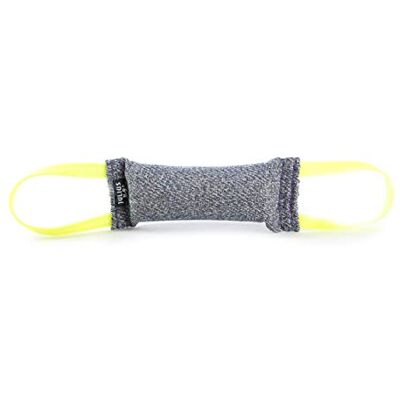 Julius-K9 18425 bomull/nylon inuti sydd bogserbåt med två handtag, 25 x 5,5 cm Julius-K9 18425 bomull/nylon inuti sydd bogserbåt med två handtag, 25 x 5,5 cm