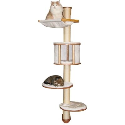 Kerbl Pet Kerbl 81500 Dolomit Klösträd, 168 cm, Vit Kerbl Pet Kerbl 81500 Dolomit Klösträd, 168 cm, Vit