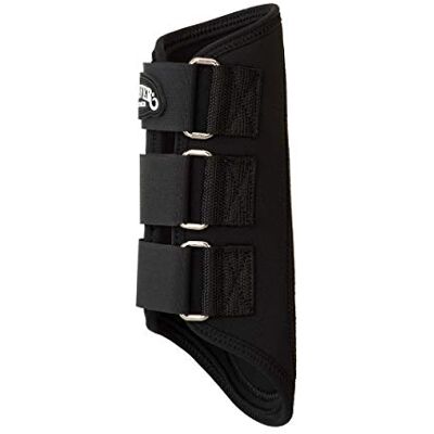 Weaver Leather Equestrian Splint Boots, Large, Black Weaver Leather Equestrian Splint Boots, Large, Black