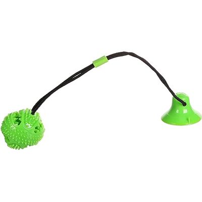 Flamingo HS KLEVA TPR-boll med sugkopp grön 55 cm Flamingo HS KLEVA TPR-boll med sugkopp grön 55 cm