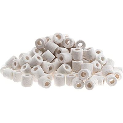 Ferplast Hydor filtermaterial i sintrad kvarts biologiska ringar för organiskt substrat, söt- och havsvatten, 450 g Ferplast Hydor filtermaterial i sintrad kvarts biologiska ringar för organiskt substrat, söt- och havsvatten, 450 g