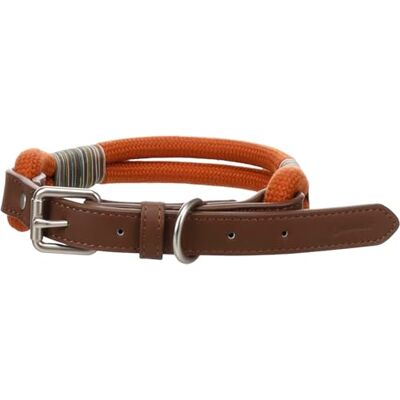 Flamingo Hundhalsband Athos Cognac M 40-50 cm 20 mm Flamingo Hundhalsband Athos Cognac M 40-50 cm 20 mm