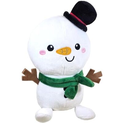 Nobby Xmas plysch snögubbe 27 cm Nobby Xmas plysch snögubbe 27 cm
