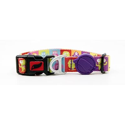 Astorpet Tailpetz Hund Halsband Justerbar Mjuk Touch Halsband. Säkerhetsstängning och sydd slinga Alliens Storlek S Astorpet Tailpetz Hund Halsband Justerbar Mjuk Touch Halsband. Säkerhetsstängning och sydd slinga Alliens Storlek S
