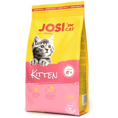 JosiCat Kattunge (3 x 1,9 kg) Junior Premium torrfoder för växande och bärande katter med hög energihalt och värdefull laxolja och vitaminer drivs av JOSERA 3-pack JosiCat Kattunge (3 x 1,9 kg) Junior Premium torrfoder för växande och bärande katter med hög energihalt och värdefull laxolja och vitaminer drivs av JOSERA 3-pack