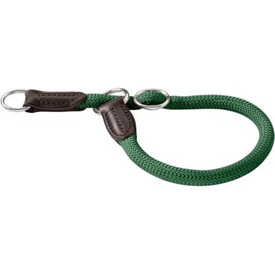 Hunter dressyrhals FREESTYLE, färg: mörkgrön, slitstark rep med polyamidkärna, mjuk och robust, väderbeständig och lättvårdad, perfekt för träning och vardag, storlek: M Hunter dressyrhals FREESTYLE, färg: mörkgrön, slitstark rep med polyamidkärna, mjuk och robust, väderbeständig och lättvårdad, perfekt för träning och vardag, storlek: M