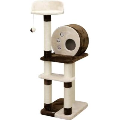 Kerbl Pet Klösträd PLANET X, 50 x 40 x 127 cm, brun/beige Kerbl Pet Klösträd PLANET X, 50 x 40 x 127 cm, brun/beige