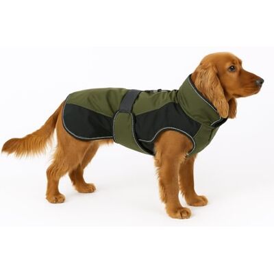 Flamingo Eisberg vinterkappa khaki/mörkblå 45 cm Flamingo Eisberg vinterkappa khaki/mörkblå 45 cm