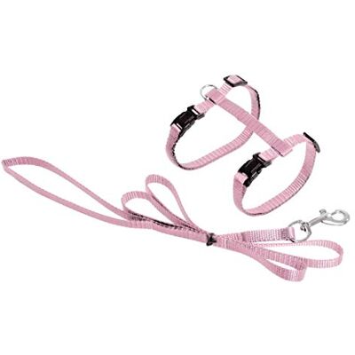 Karlie Flamingo 1031209 Asp kattsele + koppel rosa 110 cm Karlie Flamingo 1031209 Asp kattsele + koppel rosa 110 cm